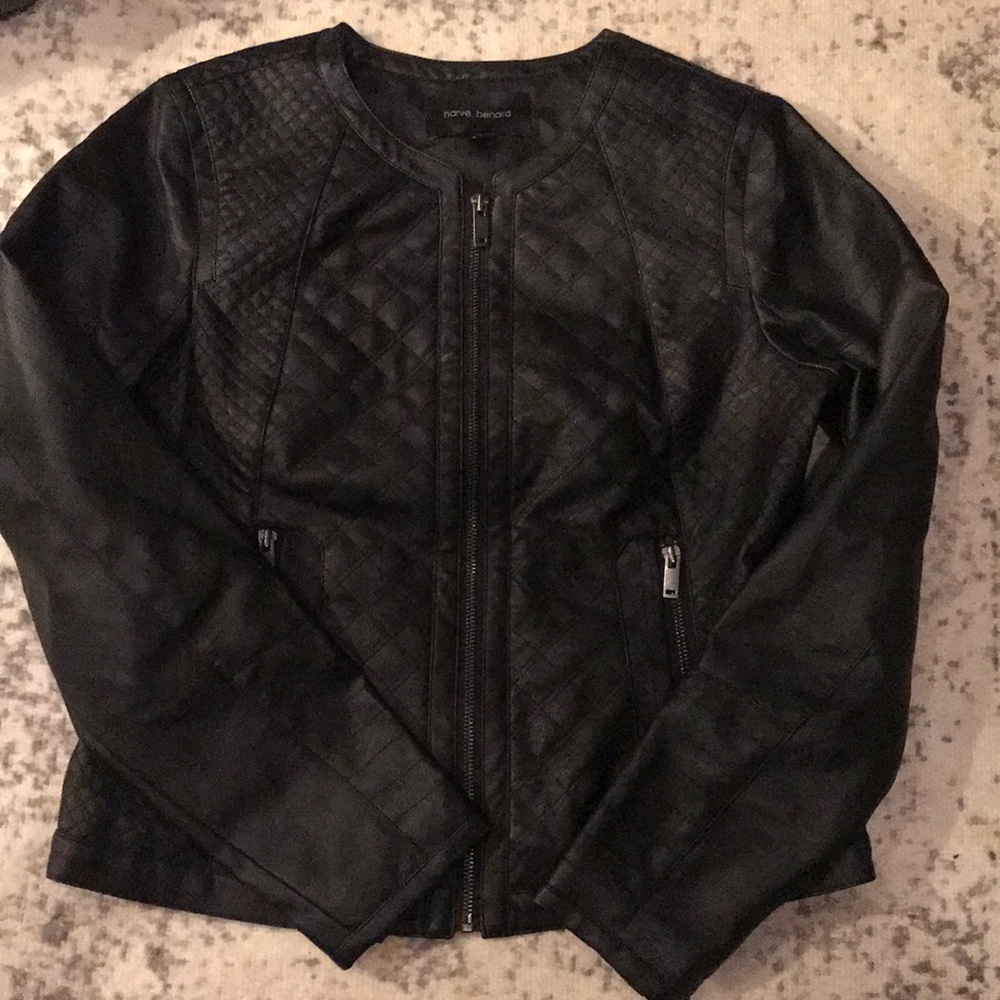 Leather jacket